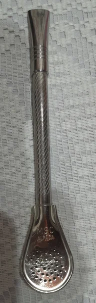 Bombillón de Alpaca cincelado