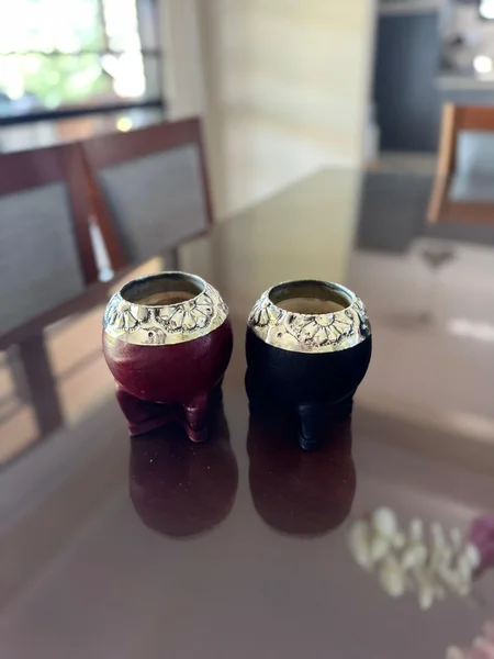 Mate Torpedo, virola redonda, cincelado en lacre