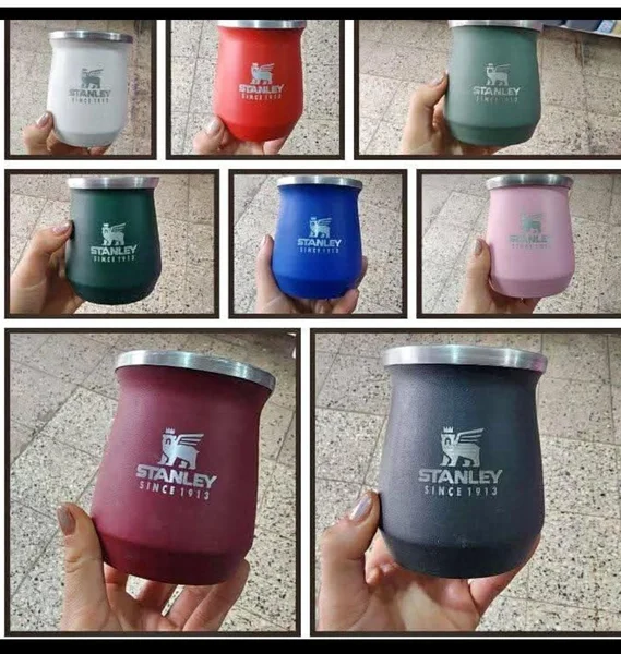 Combo Mate de Acero +bombilla chata